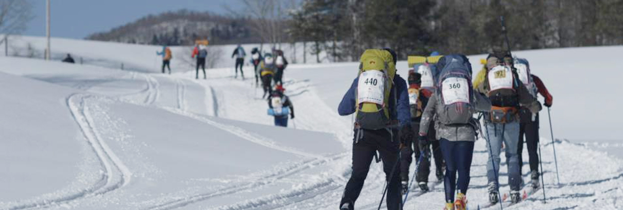 Compétition de ski de fond